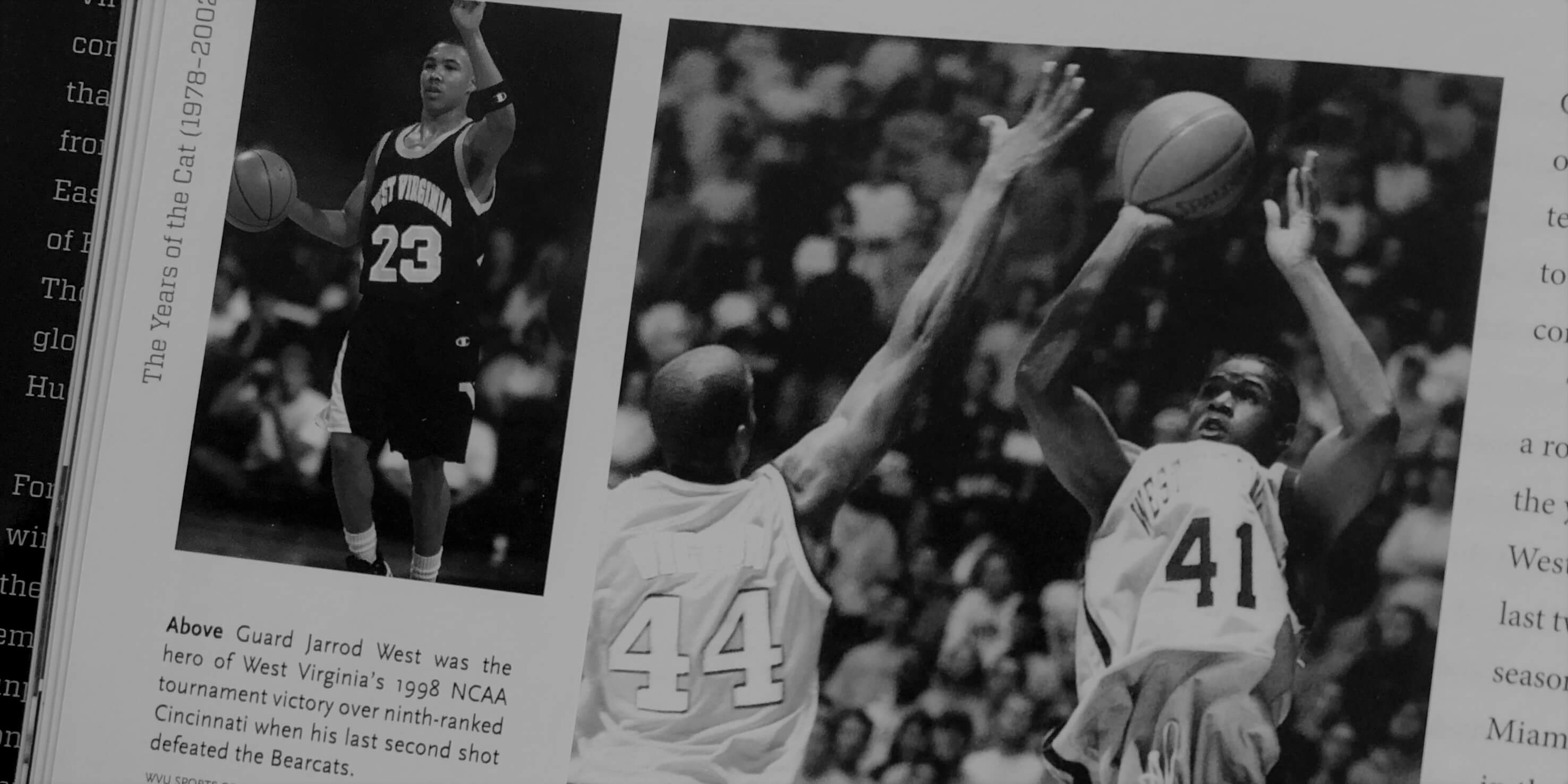 Jarrod West 1998 NCAA Basketball Tournament West Virginia WVU Cincinnati Upset